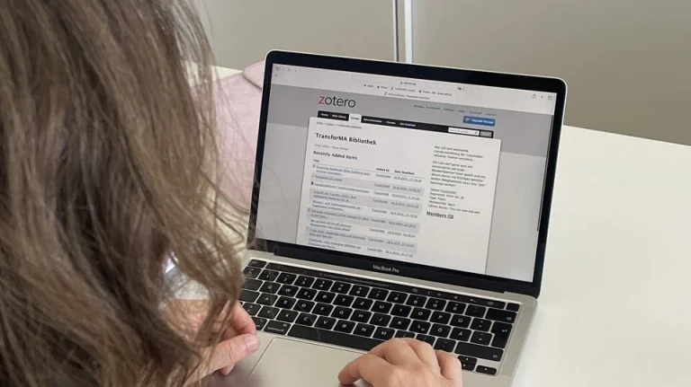 Wissen teilen, Wandel gestalten – die digitale TransforMA-Bibliothek